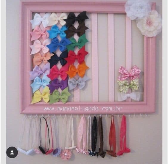 Porta Laços 3 em 1: A Solução Perfeita para Organizar Tudo