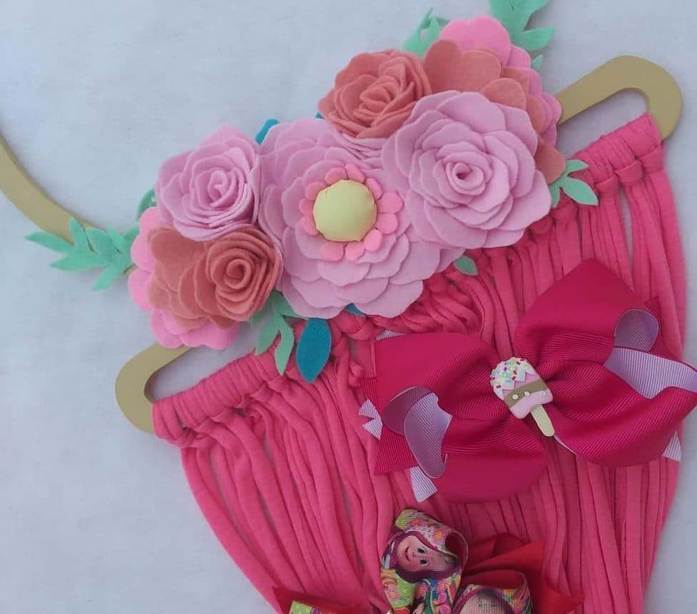 porta laços e tiaras