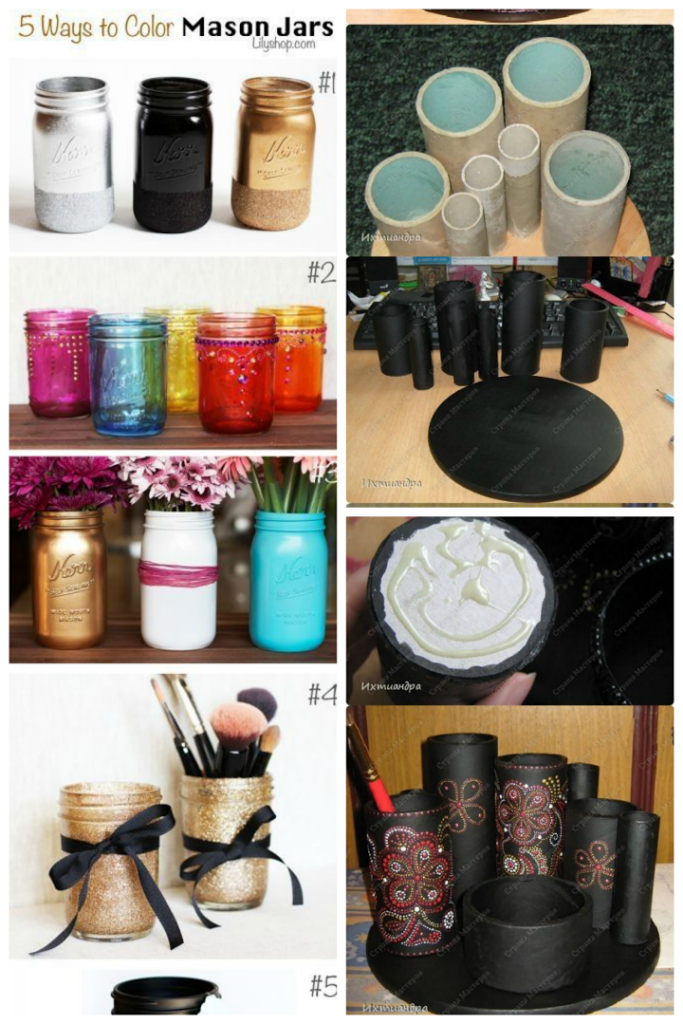 organizador de maquiagem reciclado passo a passo