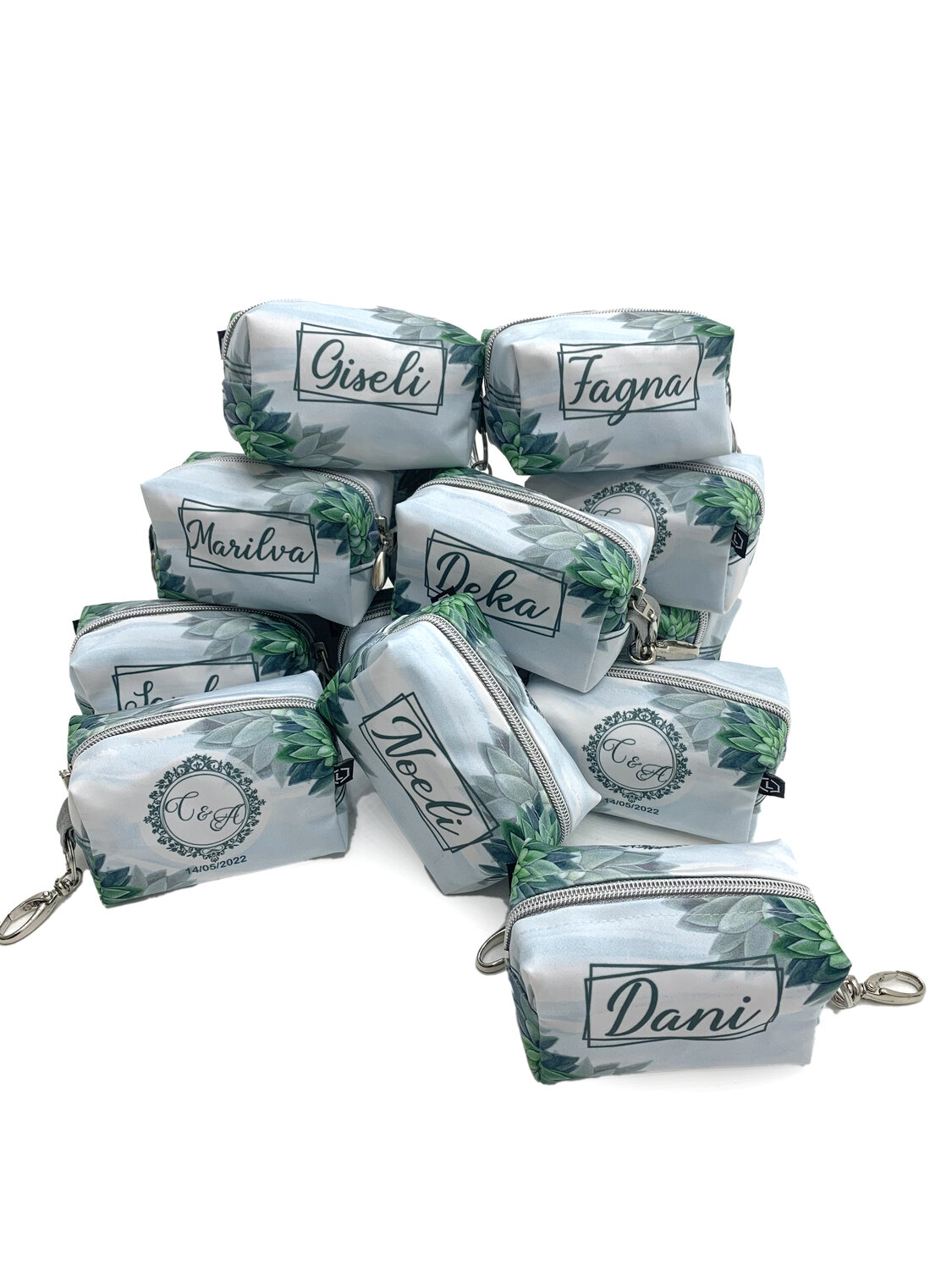 porta-moedas com tampa de pote