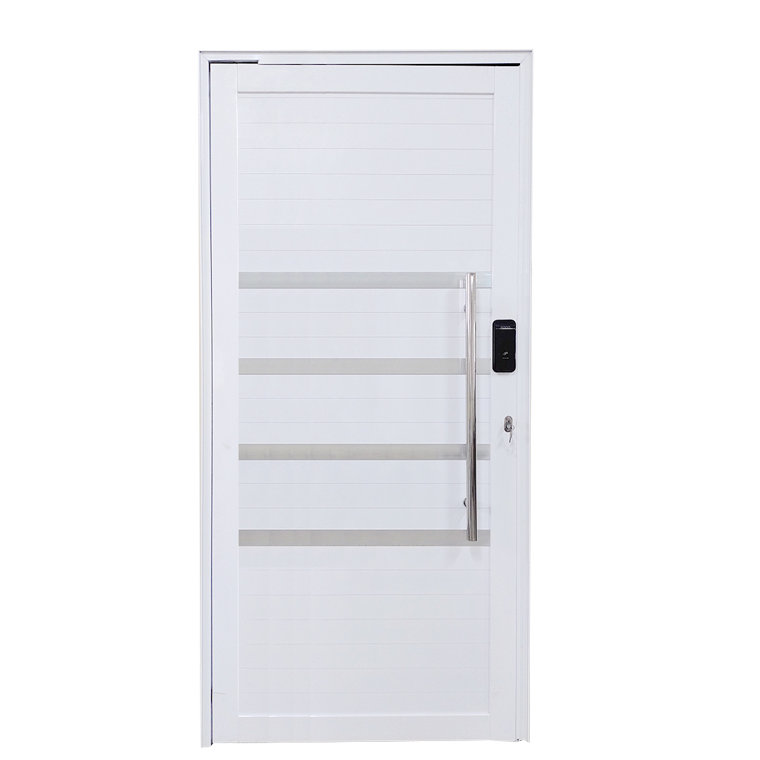 Portas Pivotantes de Alumínio Brancas e Amadeiradas: Versatilidade e Elegância