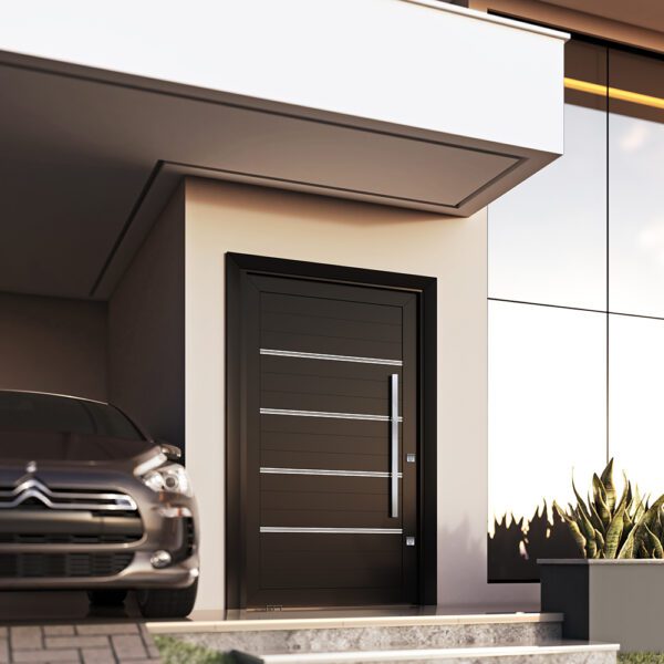 Porta Pivotante de Alumínio: Guia Completo de Modelos e Acabamentos