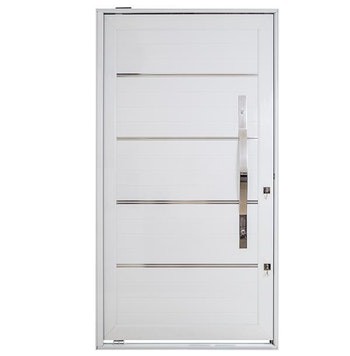 Como Escolher a Linha Ideal de Porta Pivotante de Alumínio: Gold vs. Suprema