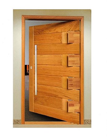 Diferenças entre porta pivotante lisa e frisada: qual a melhor?