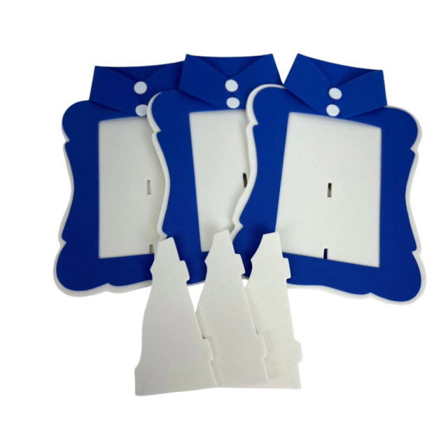 Dicas de Cores e Texturas de EVA para um Porta-Retrato Único