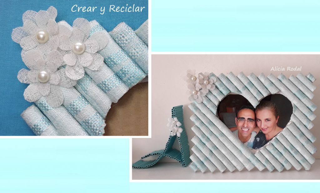 porta retrato de papelo