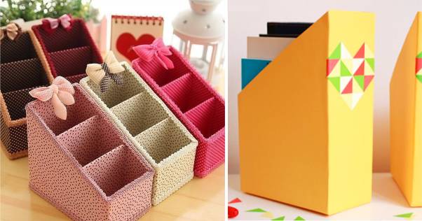 porta revista de papelão reforçado