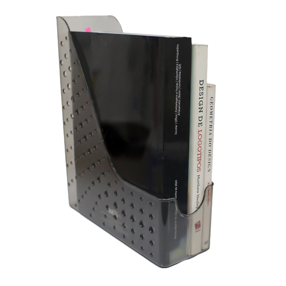 porta revista com caixa de papelão