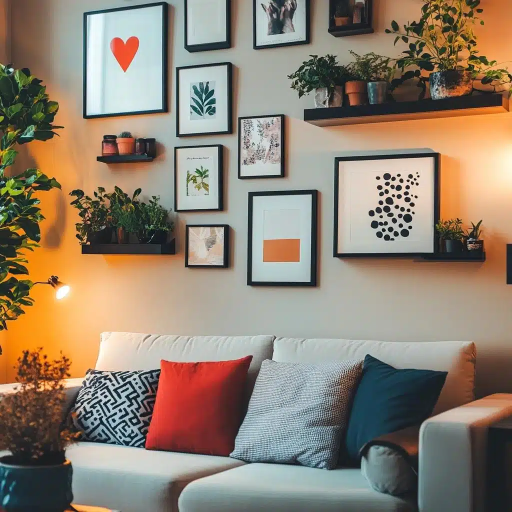 prateleira para quadros