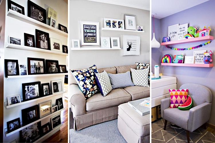 onde comprar prateleira de madeira para fotos