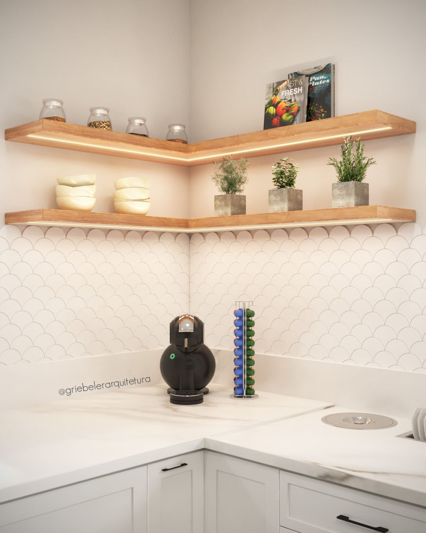 quanto custa um kit de 4 prateleiras para cozinha