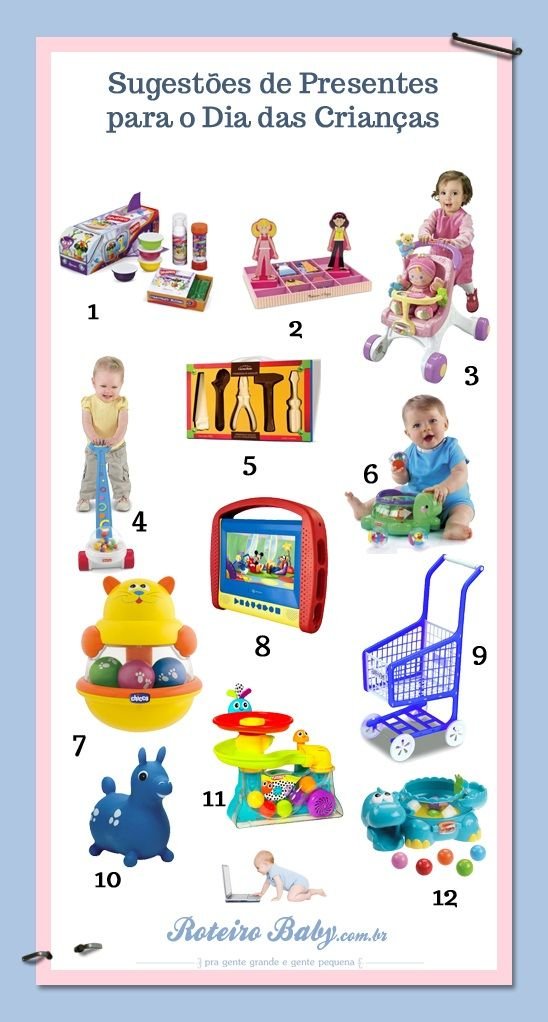 presente para o dia das criancas