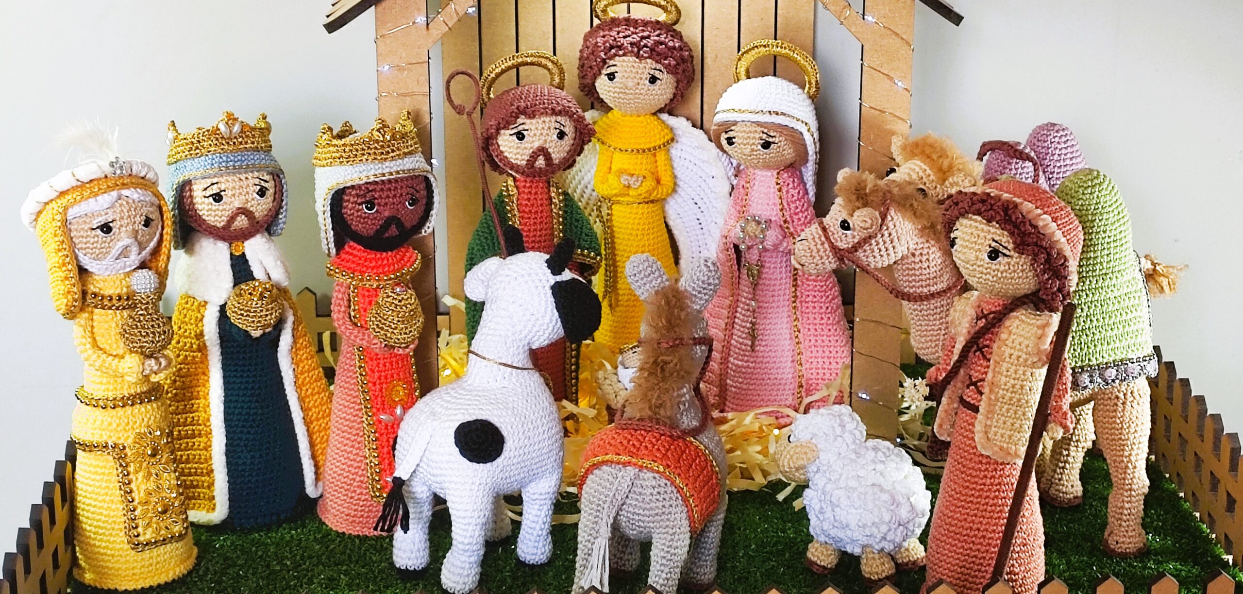 Presépio amigurumi para bebês