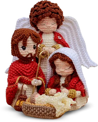 Presépio amigurumi personalizado