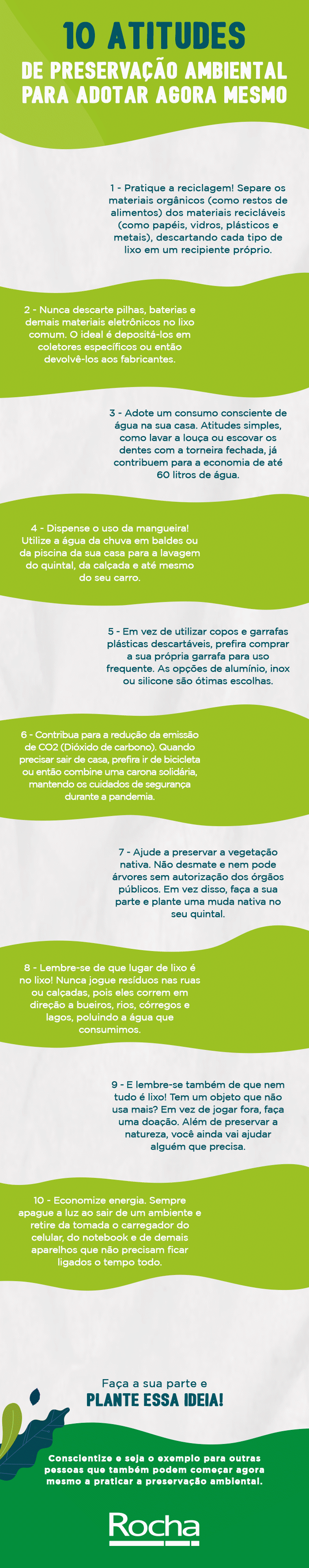 10 Atitudes Simples para Contribuir com a Preservação Ambiental Diariamente