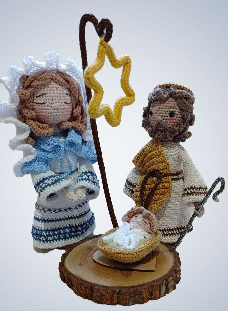 Presépio Amigurumi Personalizado: Ideias e Inspirações