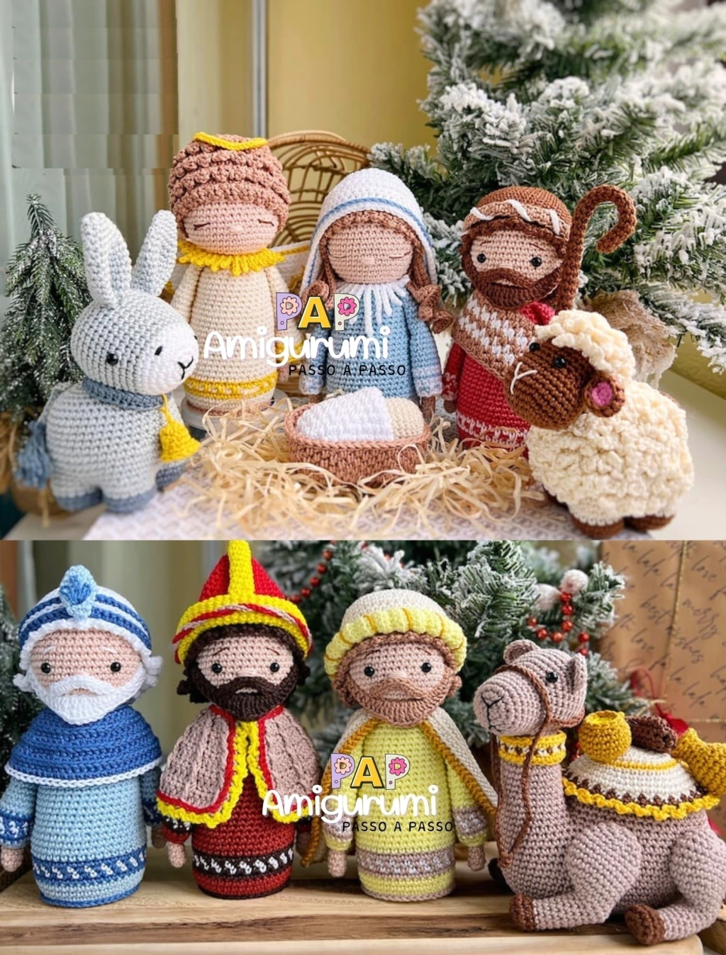 Presépio Amigurumi Personalizado: Ideias e Inspirações