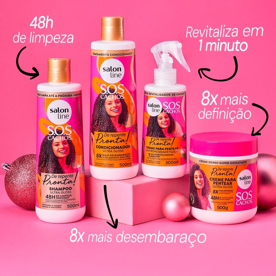 finalizador para cabelo ondulado 2ABC