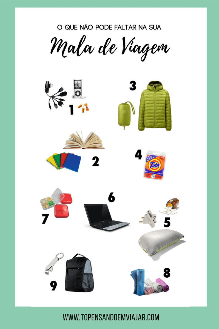 produtos que nao podem sair da sua necessaire de viagem