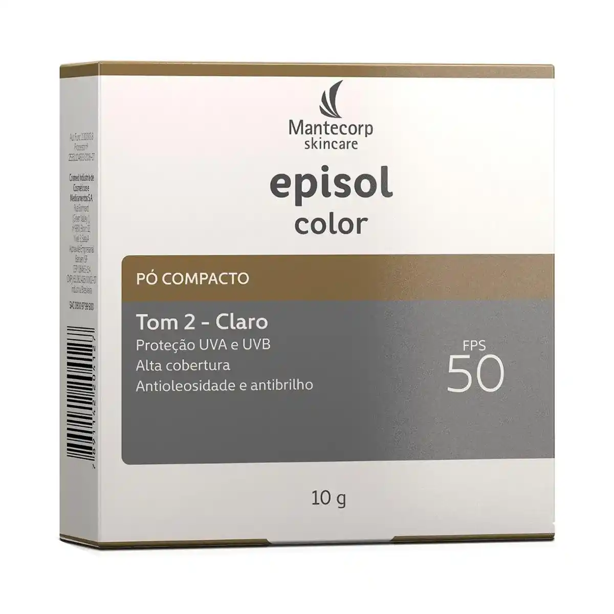 protetor solar em pó FPS alto