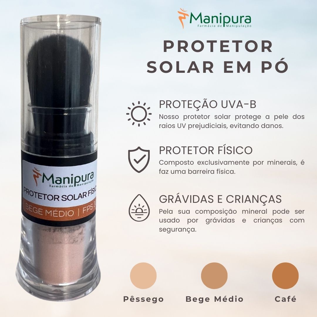 melhor protetor solar em pó para pele oleosa