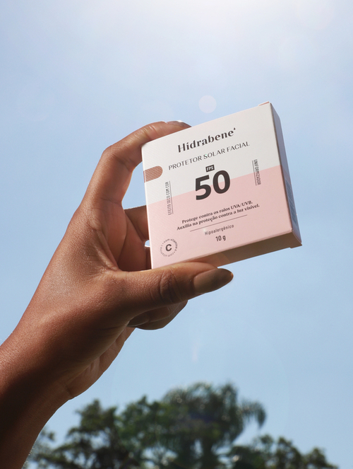 protetor solar em pó oil free