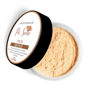 protetor solar em pó resistente à água