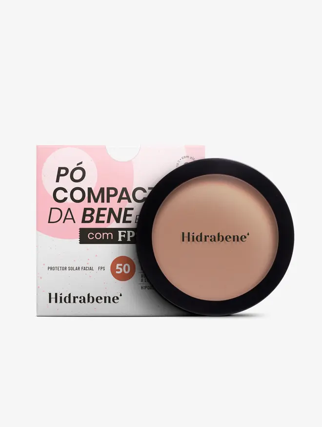 protetor solar em pó com ácido hialurônico