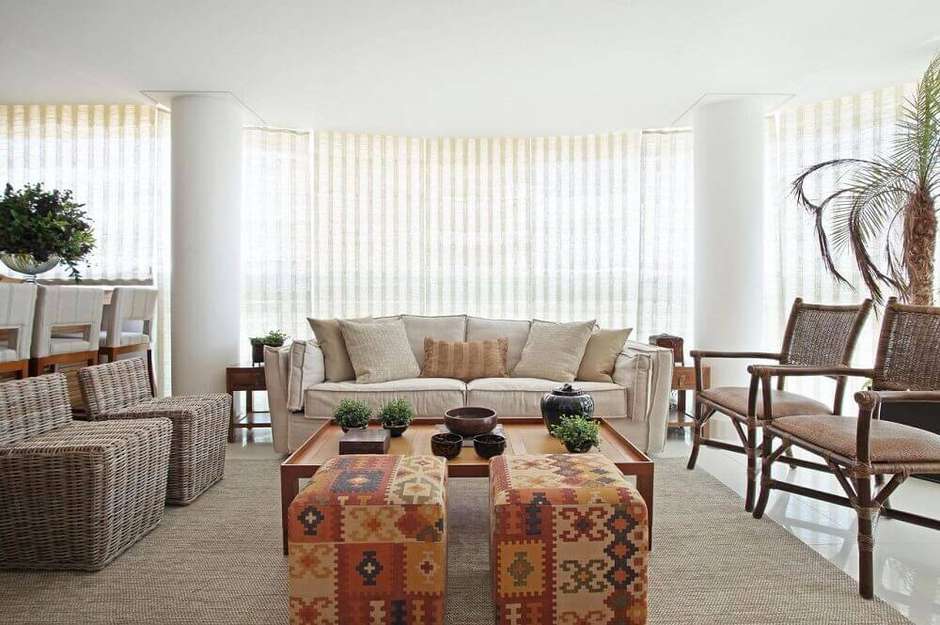 Como escolher o puff ideal para sua sala