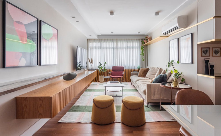 Decoração com puffs: dicas para todos os estilos