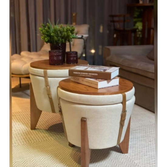 puff redondo decorativo para sala