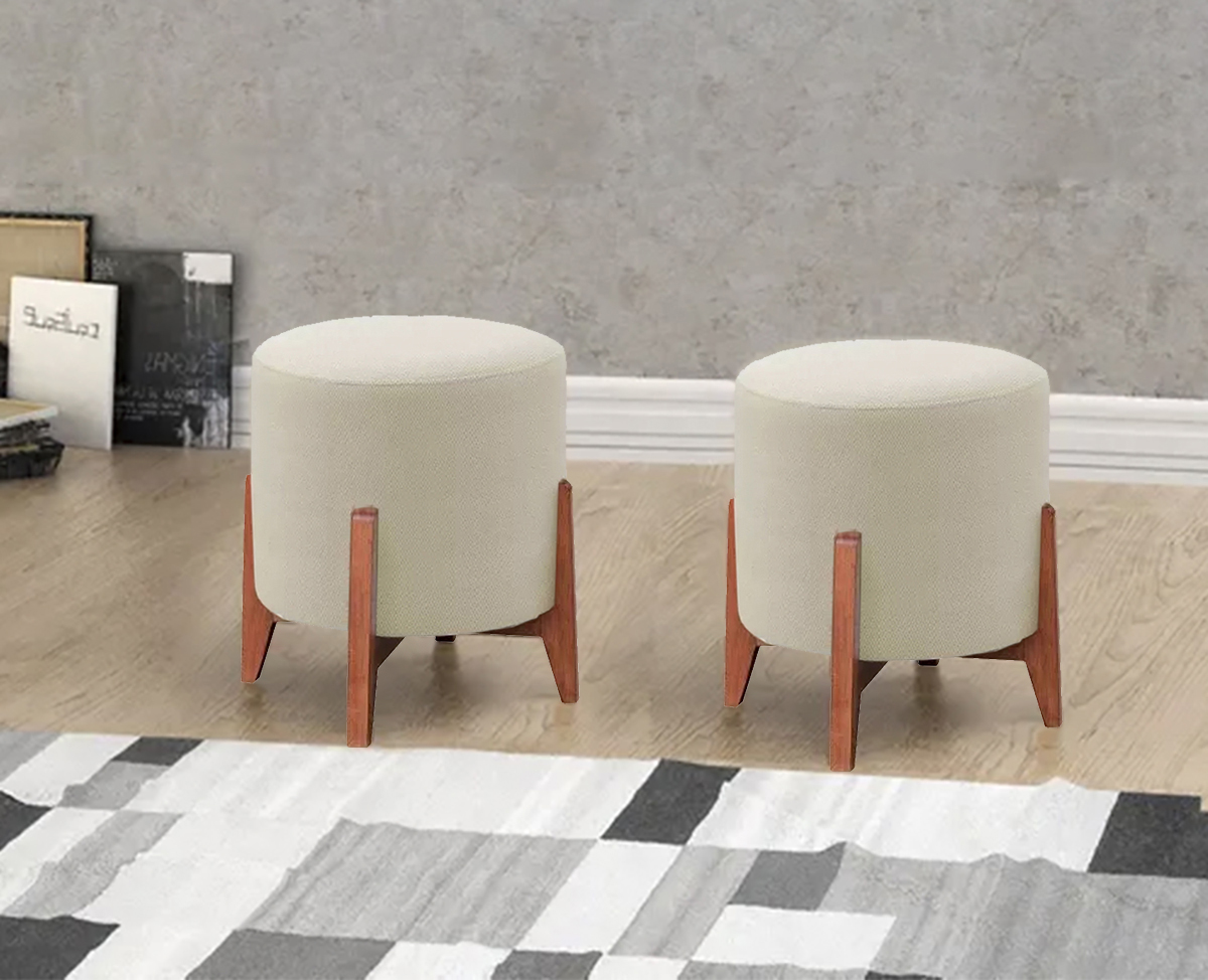 puff redondo decorativo para sala