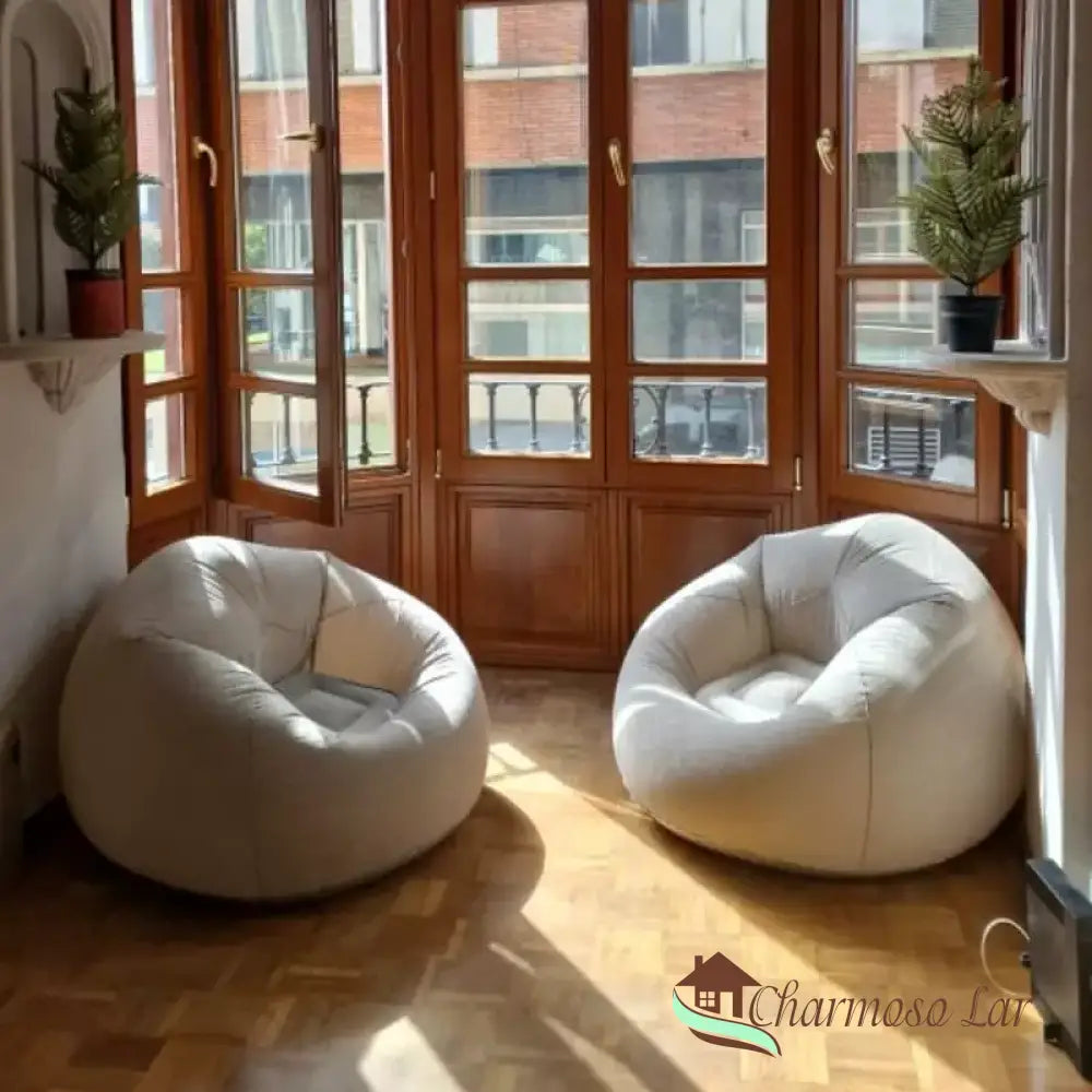 puff pera gigante para relaxar