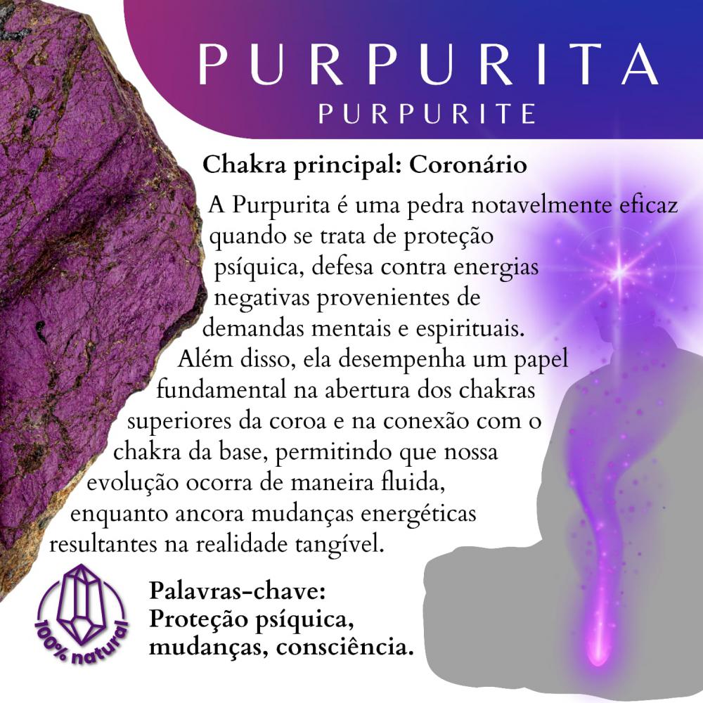 purpurita desvendando o significado espiritual dessa pedra vibrante