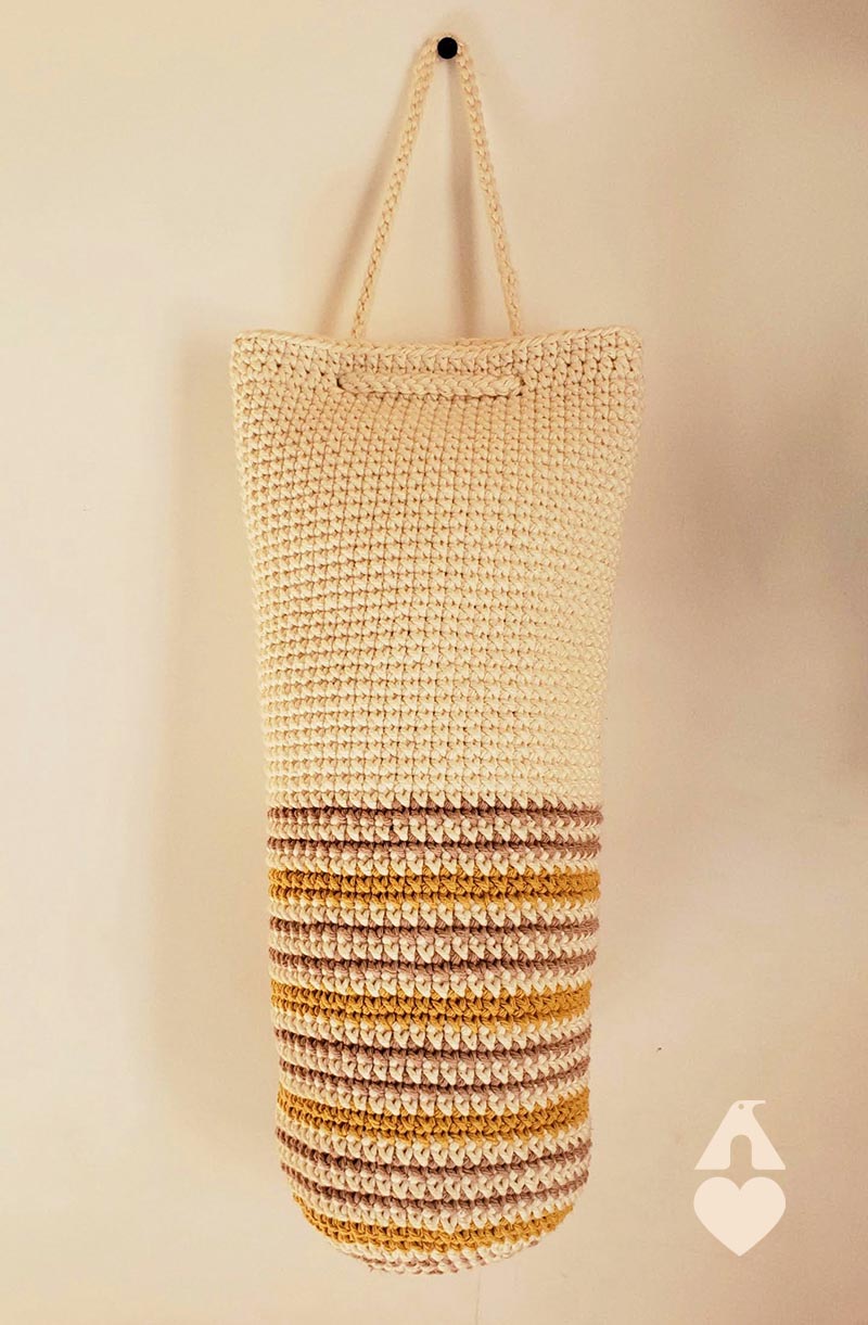 como fazer puxa saco de crochê passo a passo