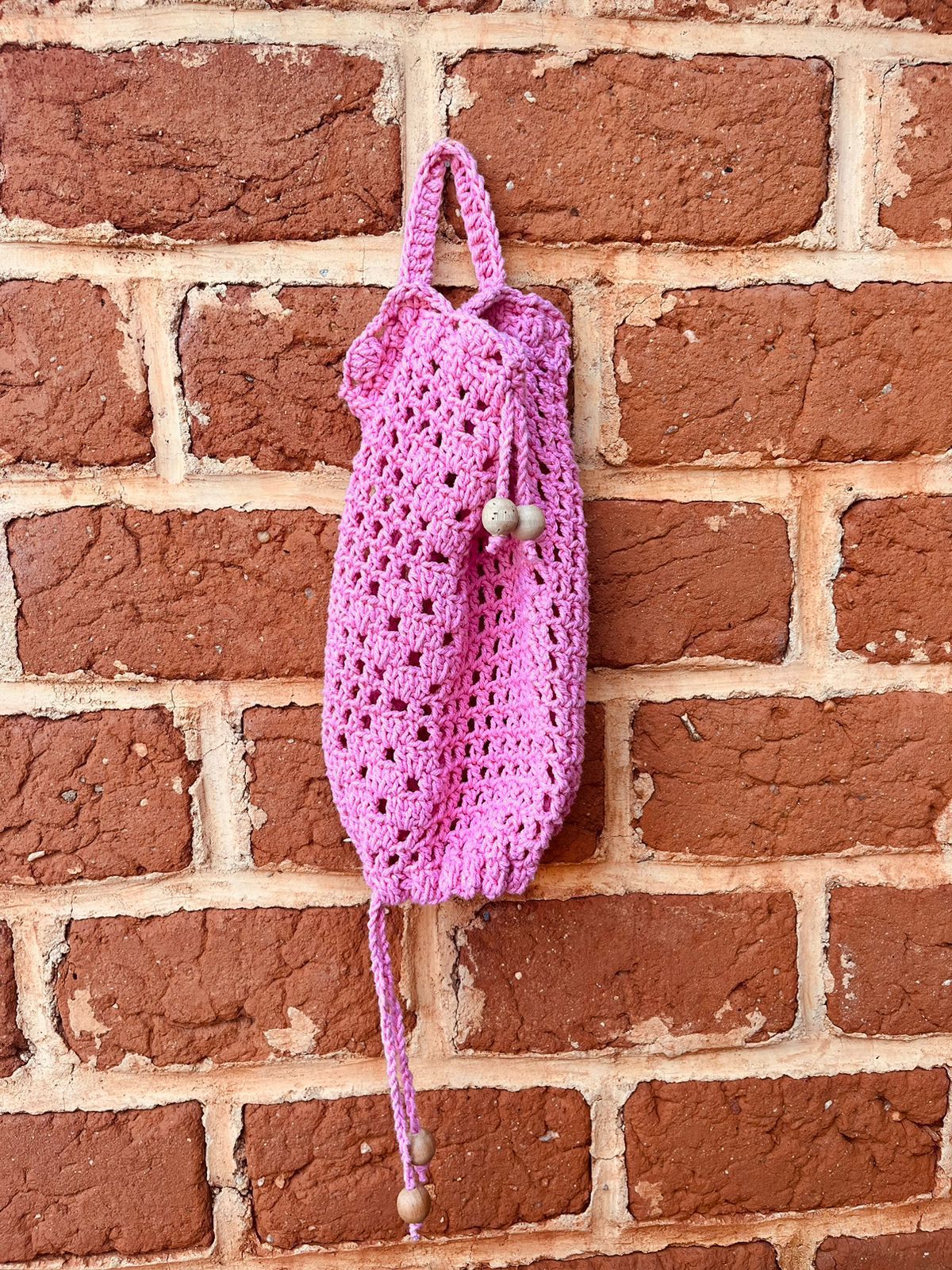 como fazer puxa saco de crochê passo a passo