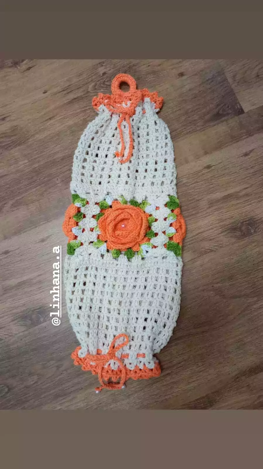 receita puxa saco crochê econômico