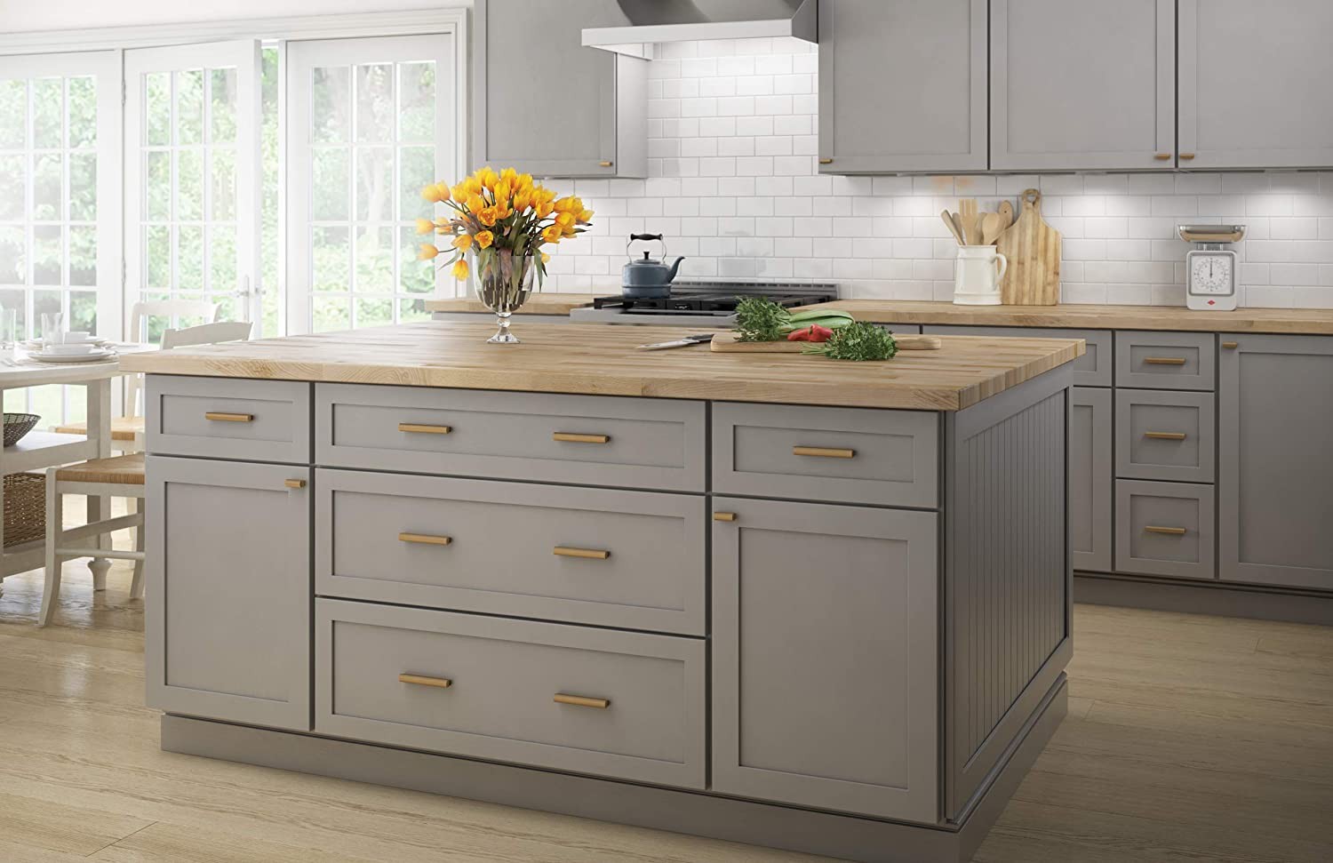 Guia completo de materiais para puxadores de armário