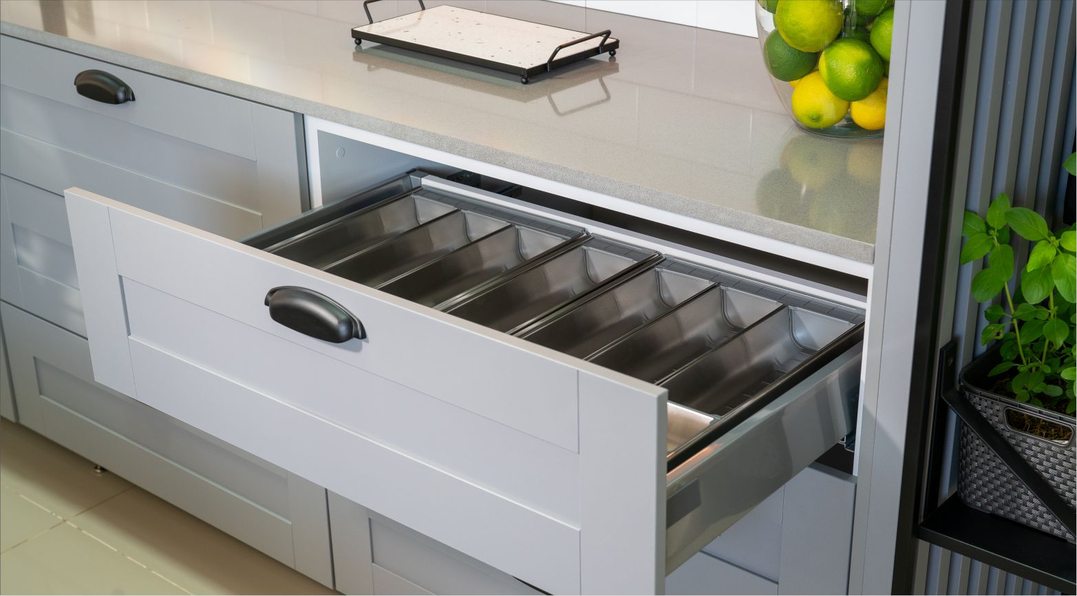 A importância do puxador na decoração da cozinha