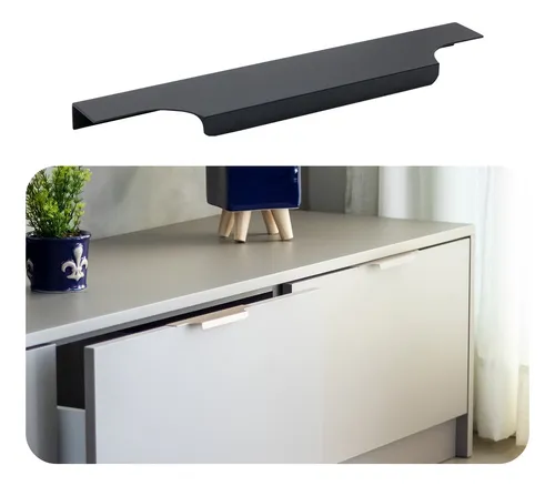 tipos de puxadores para cozinha moderna