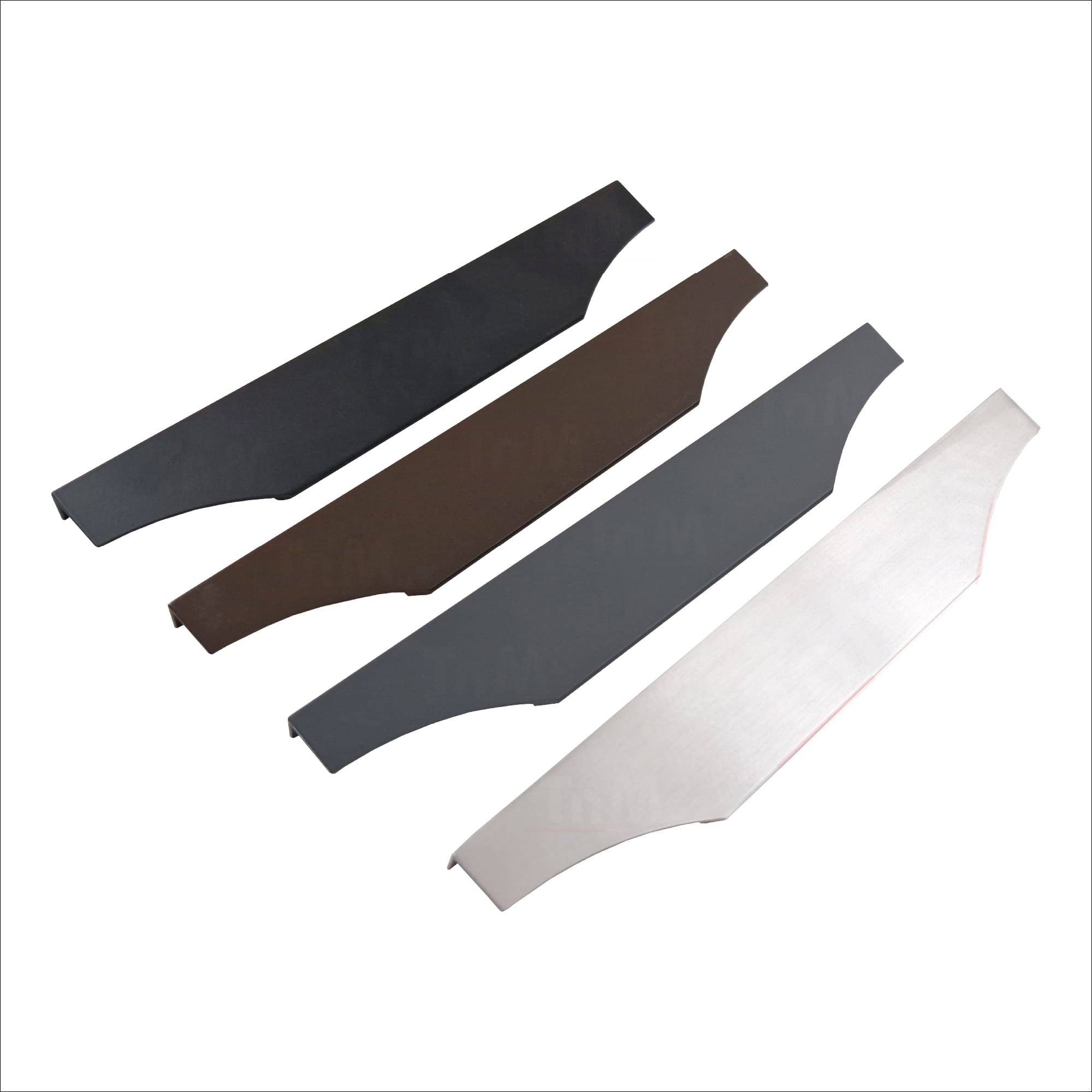 puxador estilo industrial preto