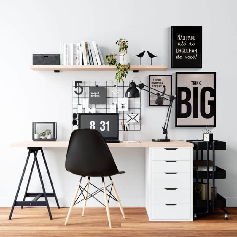 quadros para home office
