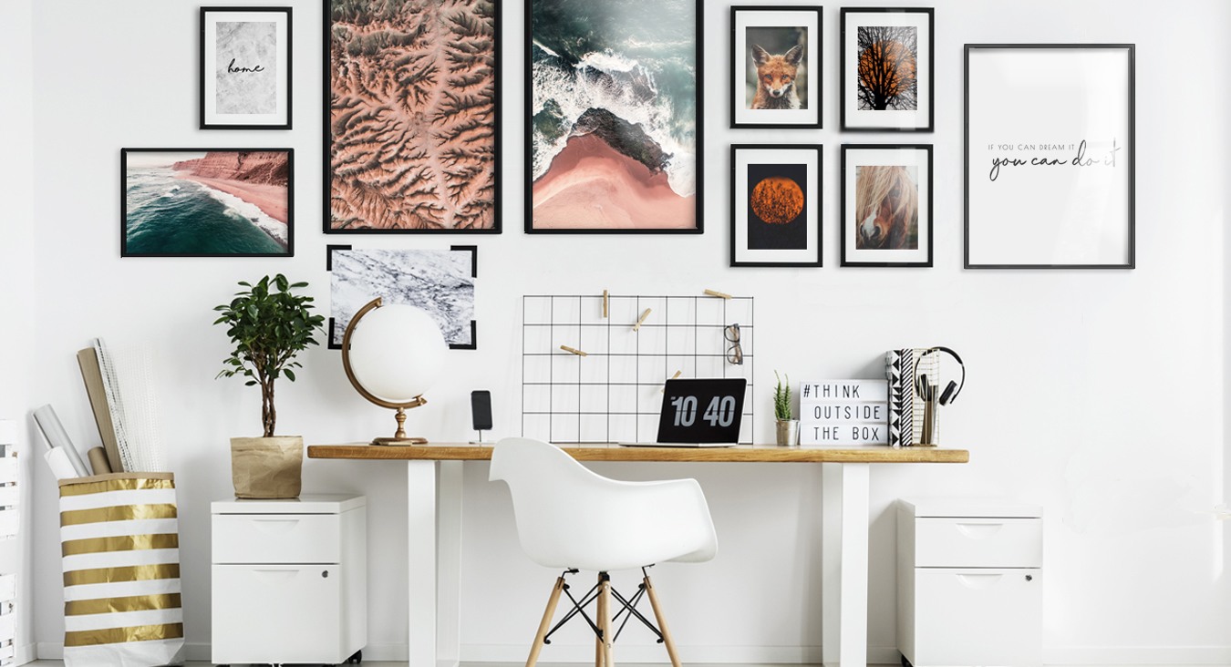 onde comprar quadro para escritório criativo