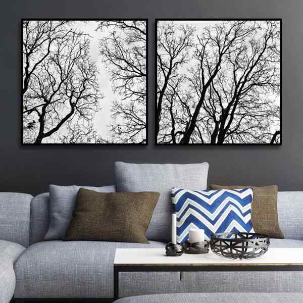 dicas de decoração com quadros minimalistas