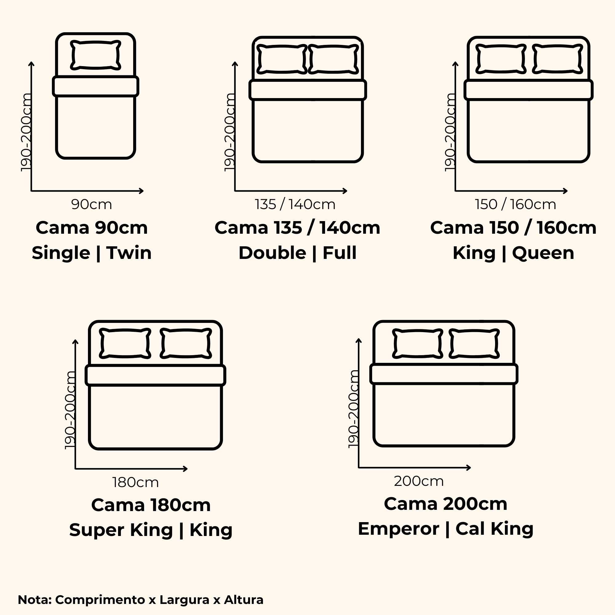 quais as medidas padrao de cama descubra o tamanho ideal para o seu descanso