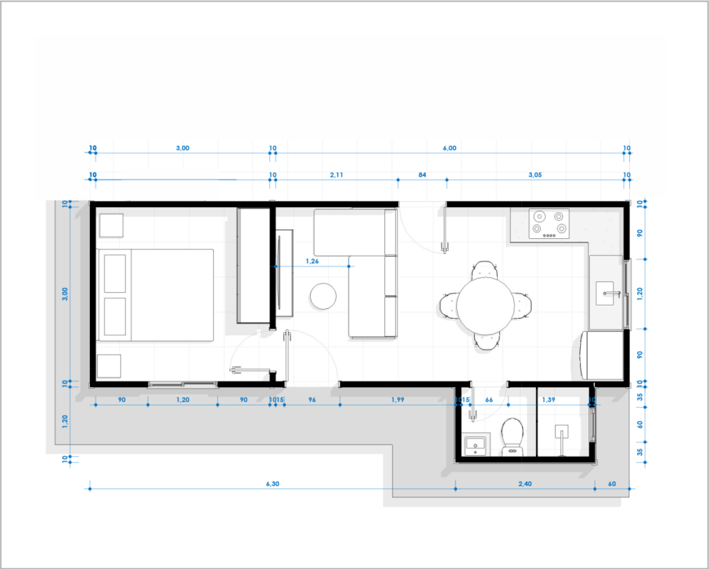 Planejamento de móveis: como escolher o tamanho ideal para cada cômodo