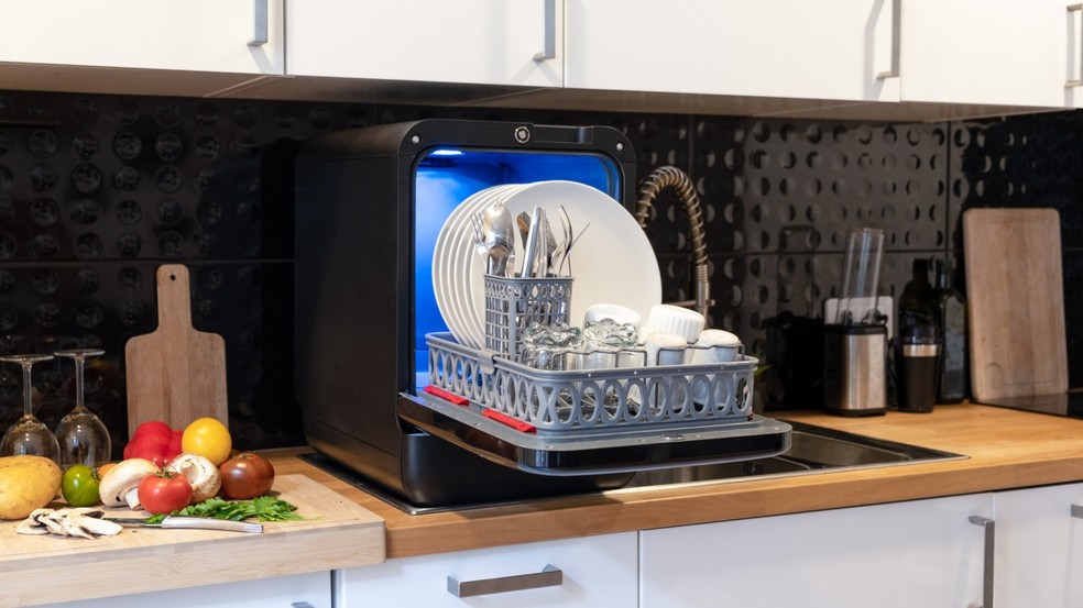 onde instalar máquina de lavar louça