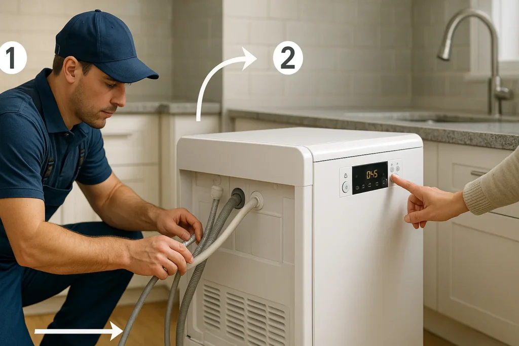 proximidade hidráulica lava louça