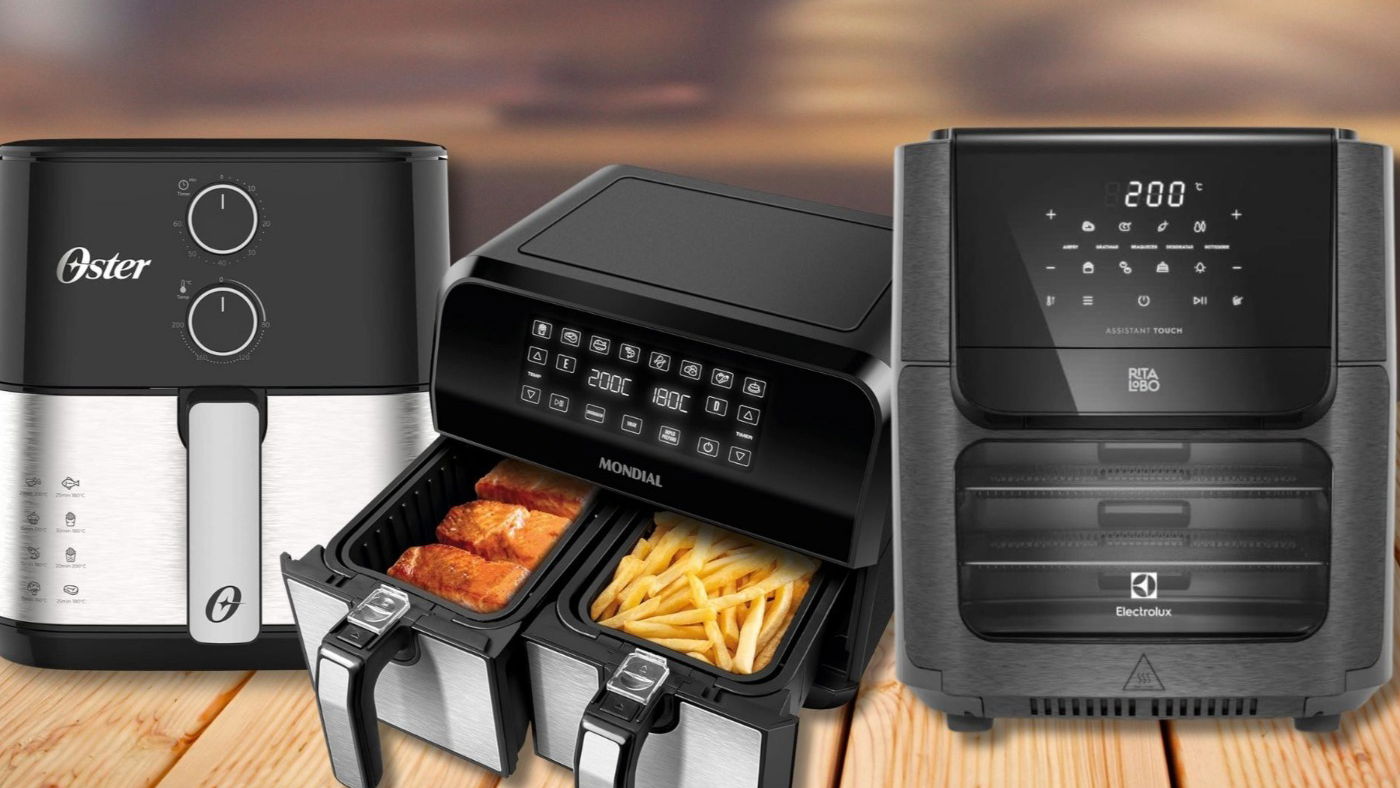 potência ideal para air fryer