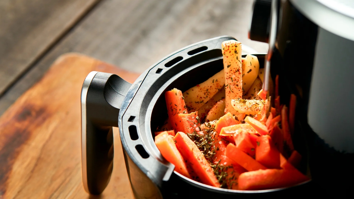 facilidade de limpeza air fryer